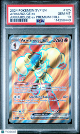 2024 Pokemon SVP EN-SV Black Star Promo Armarouge EX #125 Armarouge EX Premium Coll PSA 10